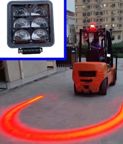 ĐÈN CẢNH BÁO VÙNG VÒNG CUNG 12-80V 18W - CÁI