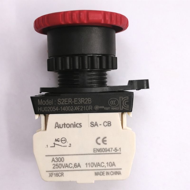 CÔNG TẮC KHẨN CẤP 250VAC,6A (110VAC,10A) - CÁI