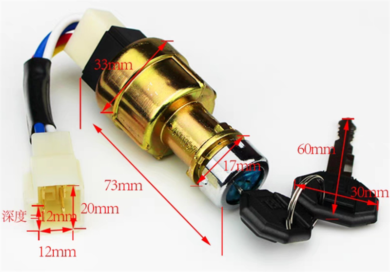 Ổ KHÓA ĐỀ 4 DÂY FD10~100 - CÁI