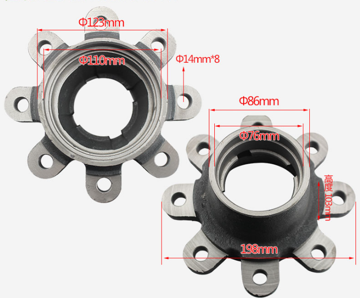 MAI Ơ T3/490 FD20~30 8 LỖ - CÁI