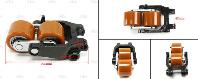 CỤM BÁNH XE NÂNG TAY CBD20J-LI3 - BỘ