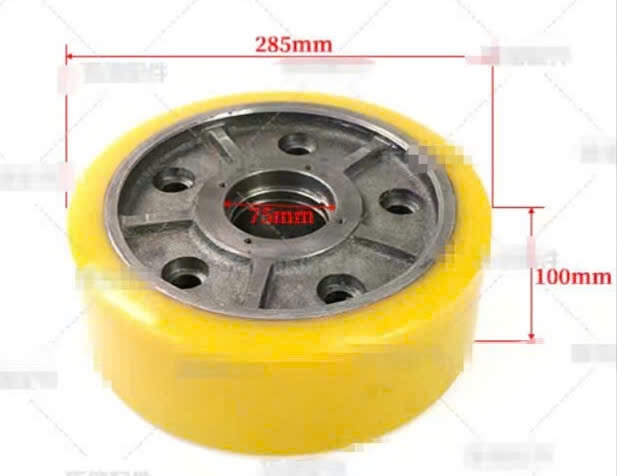 BÁNH PU (BÁNH TẢI) 285x100 CQD20-GC2R - CÁI