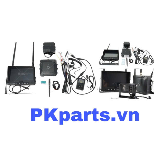 Hệ thống camera laser không dây cho xe nâng