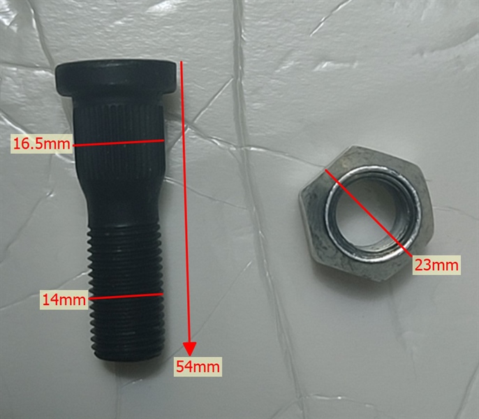 TẮC KÊ BÁNH SAU 5F/6F/7F/8FD25~30/ 4JG2 - CÁI