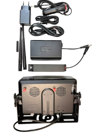 BỘ CAMERA XE NÂNG 7INCH 60V 1080P - BỘ