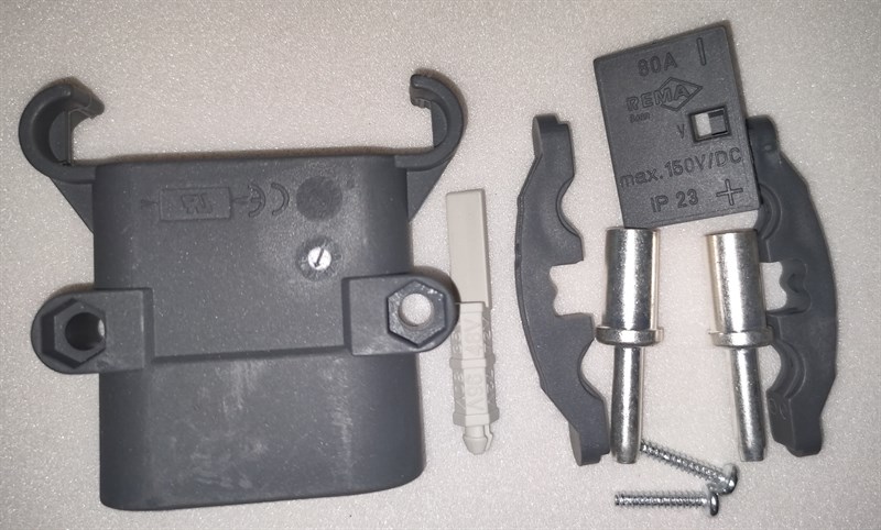 RẮC CẮM 80A-150V (KHÔNG TAY NẮM) - CÁI