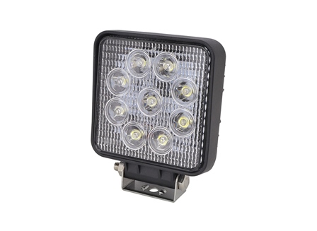 ĐÈN PHA LED 9 BÓNG 12~48V 27W - (DÀY 35mm) - CÁI