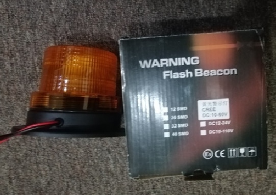 ĐÈN CHỚP 12-48V (ĐẾ NAM CHÂM, KHÔNG ÂM THANH) - CÁI