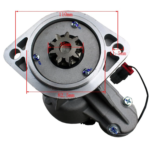 ĐỀ TB42/TB45 9T 12V 1.4kW - CÁI