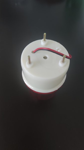 ĐÈN CHỚP XOAY - ĐỎ - CÁI