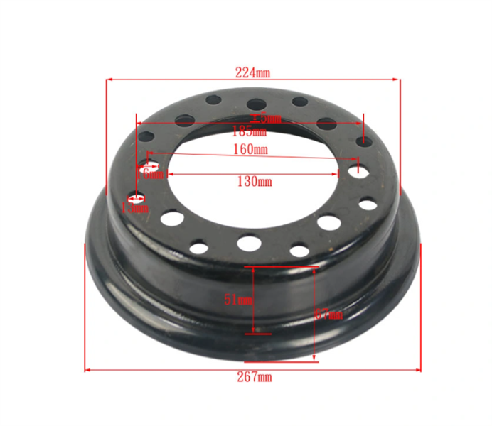MÂM XE 600-9 8 LỖ 130-160 - BỘ